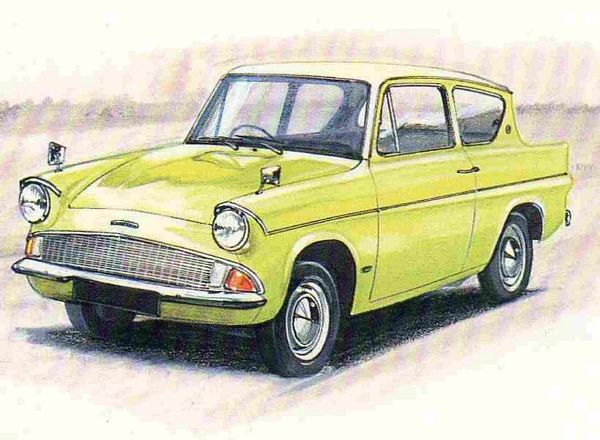 Ford Anglia - 31 x A4 Pages to DOWNLOAD